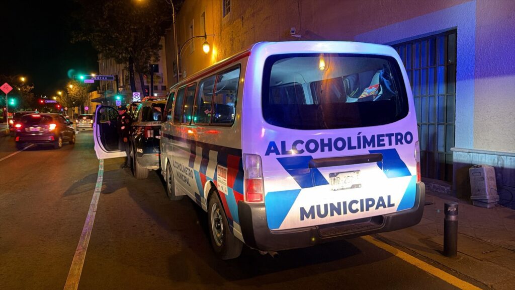 Alcoholímetro dejó 37 personas detenidas durante la primera semana de febrero en Querétaro