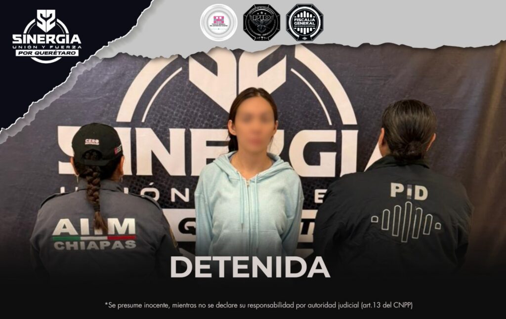 Sinergia cumplimenta orden de aprehensión por robo cometido en Chiapas