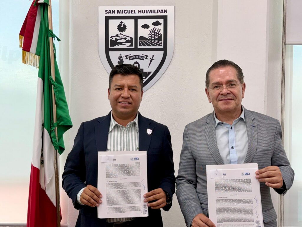 UTEQ y Huimilpan acuerdan impulsar educación, capacitación y prácticas profesionales