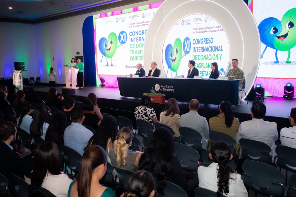 La SESA inaugura el XI Congreso Internacional de Donación y Trasplante de Querétaro 2026 en el Tecnológico de Monterrey