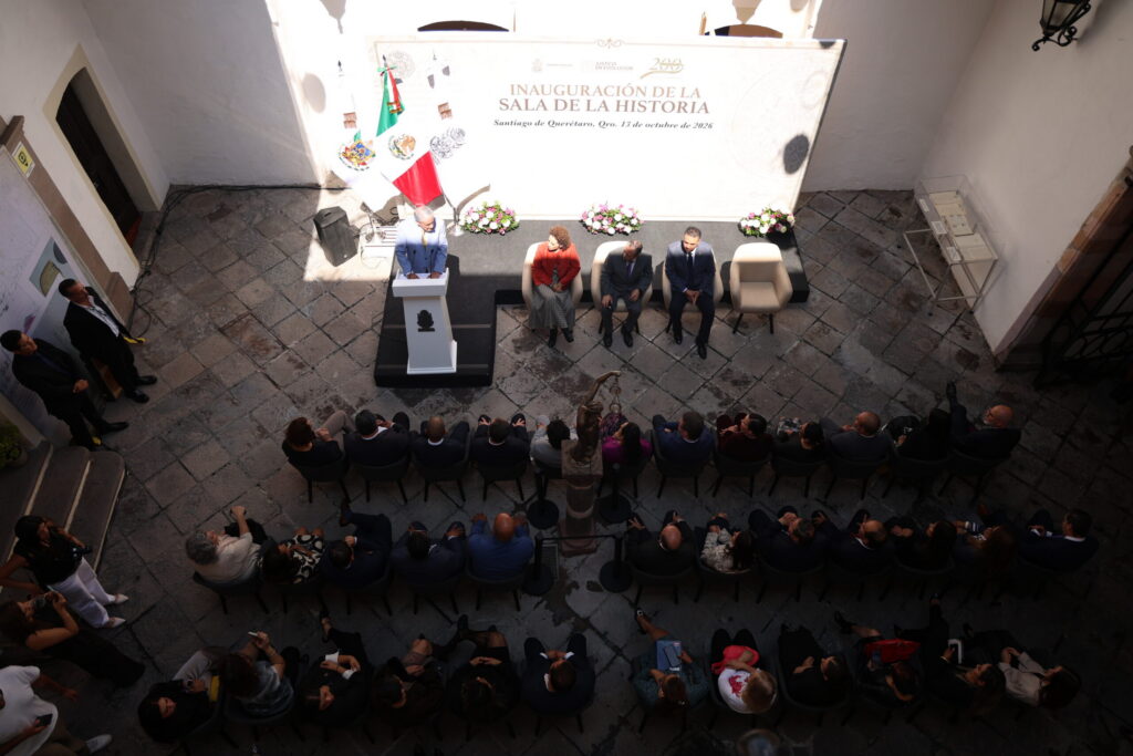 Inauguran la Sala de la Historia del Poder Judicial en el Centro Histórico de Querétaro