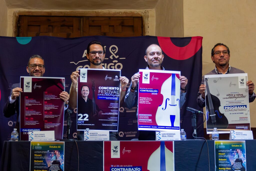 La OFEQ invita a un concierto especial dedicado al contrabajo en el marco del Festival Contrabajío